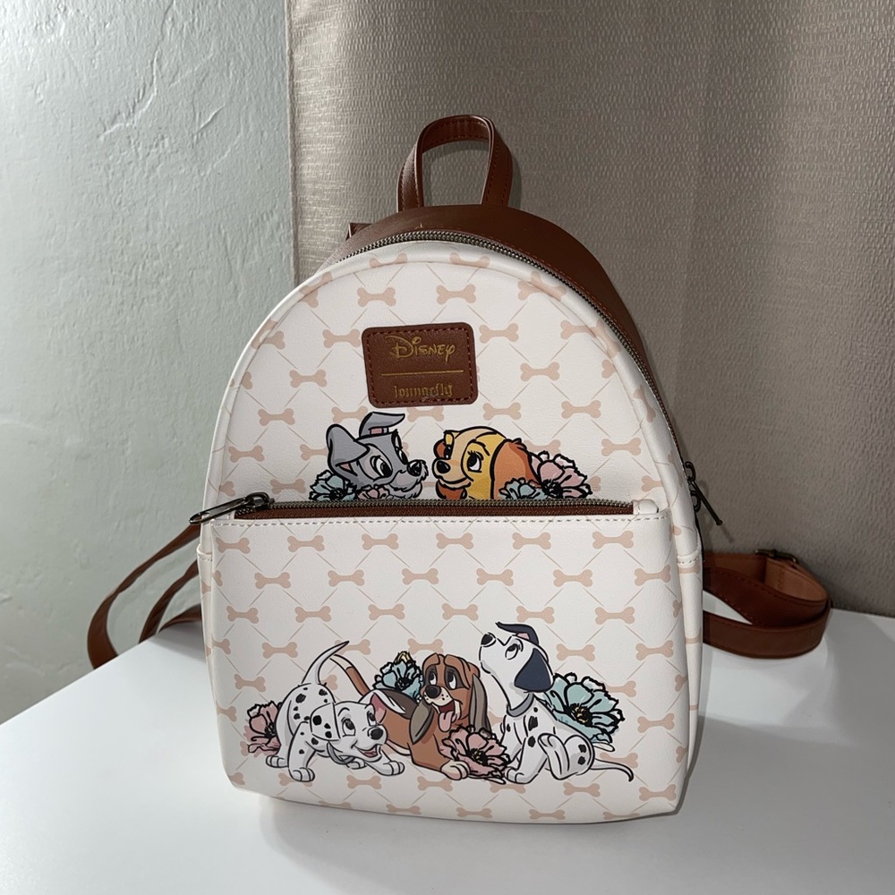 Loungefly Lady and the Tramp backpack